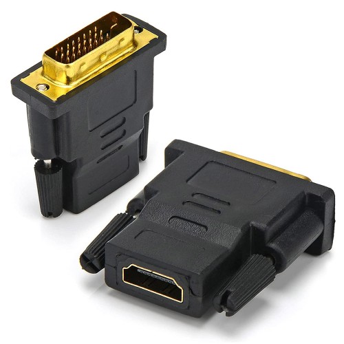 DVI 24+1 Erkek to HDMI Dişi Dönüştürücü