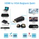 HDMI Erkek to VGA Dişi Audio Girişli HDMI to VGA,Çevirici ve Çoklayıcılar,