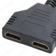 2 Port HDMI Splitter HDMI Çoklayıcı Kablo