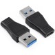USB 3.0 Erkek to USB 3.1 Type-C Dişi Dönüştürücü,Çevirici Adaptör,