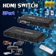 3 Giriş 1 Çıkışlı Metal Kasa-Adaptörlü-Kumandalı HDMI Seçici Switch,Switch Box ve Çoklayıcılar,