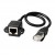 Panel Montaj RJ45 Erkek RJ45 Dişi Uzatma Lan Kablosu-30cm