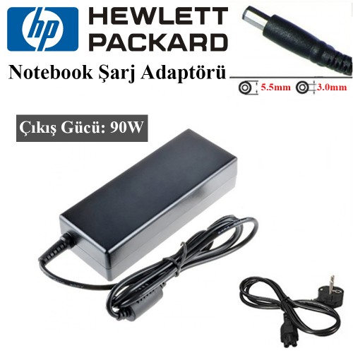 HP Compaq Notebook Şarj Adaptörü 19V 90W 4.74A 7.4 x 5.0 mm
