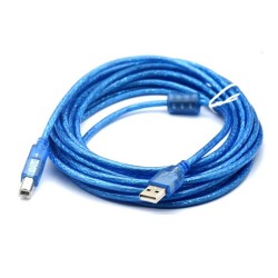 10 Metre USB2.0 Filtreli Yazıcı Tarayıcı Kablosu