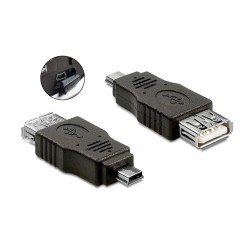 Mini USB Erkek to USB Dişi OTG Dönüştürücü