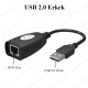 USB Extender - Cat5 / Cat5e / Cat6 Kablosu Üzerinden USB 2.0 - RJ45 LAN Uzatma Adaptörü,Network Kablo ve Aksesuarları,