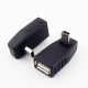 Mini USB Erkek to USB Dişi 90 Derece Açılı Dönüştürücü,Çevirici ve Çoklayıcılar,BK Teknoloji