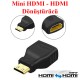 Mini HDMI Erkek - HDMI Dişi Dönüştürücü,Çevirici ve Çoklayıcılar,