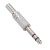 Lehimlenebilir Metal 6.35 mm Stereo Erkek Çivi Jack