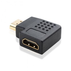 90 Derece Açılı HDMI Erkek - Dişi Adaptör