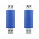 USB 3.0 Dişi - Erkek Dönüştürücü Adaptör,Çevirici ve Çoklayıcılar,