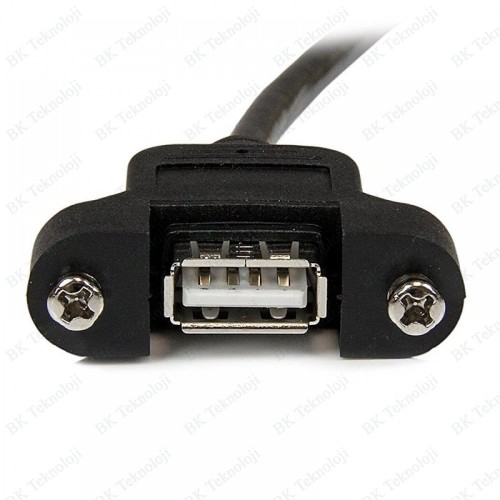 Panel Tipi Vidalı USB 2.0 Uzatma Kablosu-1.5 Metre