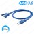 Panel Tipi Vidalı USB 3.0 Dişi / Erkek Uzatma Kablosu-1.5Metre
