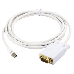 Yüksek Kalite Mini DisplayPort (Thunderbolt) - VGA Dönüştürücü Kablo