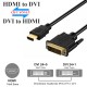 DVI 24+1 to HDMI Çift Yönlü DVI to HDMI Kablo - 5Metre,Görüntü Kabloları,