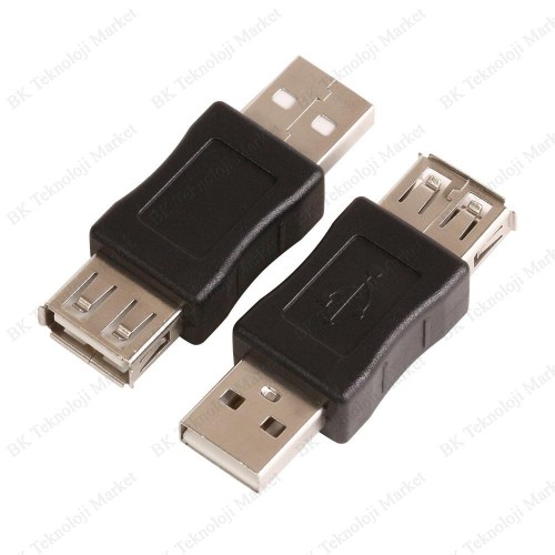 USB 2.0 Dişi to Erkek Dönüştürücü Adaptör,Çevirici ve Çoklayıcılar,