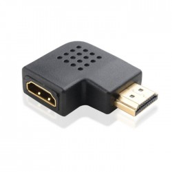 90 Derece Açılı HDMI Erkek - Dişi Çevirici Adaptör