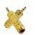 Gold Plated 3.5 mm Erkek - 6.35 mm Dişi Dönüştürücü Jack Adaptör
