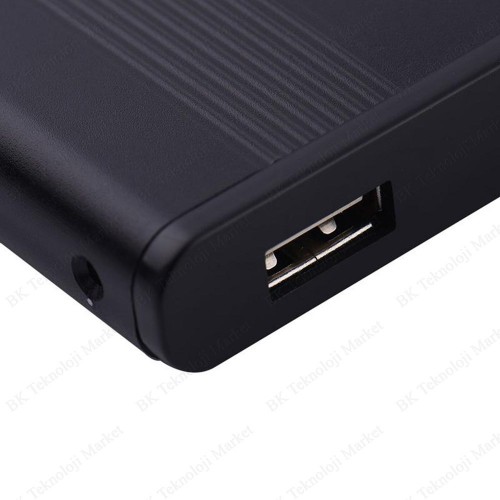 2.5 SATA USB 2.0 Alüminyum Harici Notebook HDD Kutusu