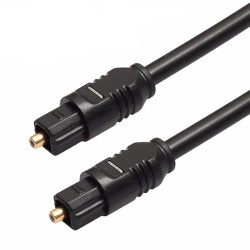 3 Metre Digital Optik Toslink Fiber Ses Kablosu OD:2.2