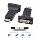 DisplayPort - DVI Dönüştürücü Adaptör (Erkek - Dişi) - DP to DVI,Çevirici ve Çoklayıcılar,