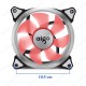 aigo 120*120*25mm Led Işıklı PC Kasa Fanı Beyaz/Kırmızı/Mavi/Yeşil,Soğutucu Fan,
