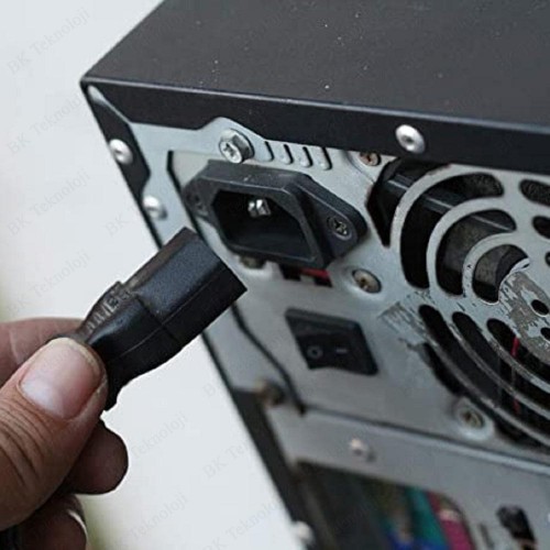 PC Monitör TV Monitör Printer Power Şarj Kablosu - 1.5 Metre