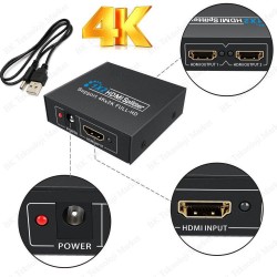 HDMI Çoklayıcı 1 Giriş 2 Çıkışlı 1080P 3D HDMI Splitter HDMI Çoklayıcı 1 Giriş 2 Çıkışlı 1080P 3D HDMI Splitter