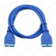 USB 3.0 Anakart 20-Pin Erkek-Erkek Kablo,Kasa İçi Kablolar,