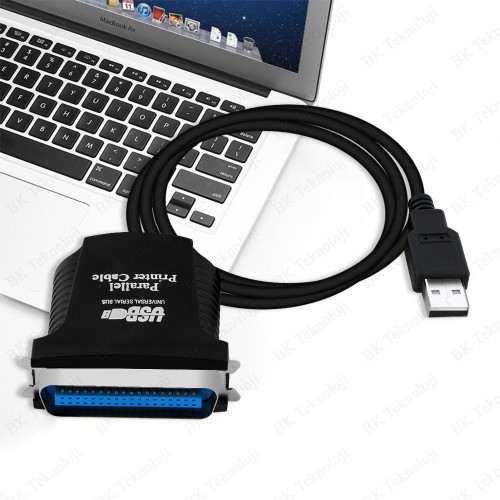 USB/LPT Paralel Port IEEE 1284 Yazıcı Adaptör Kablosu