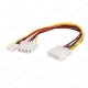 4-pin Molex to Floppy Power ve 4-pin Molex Y Güç Kablosu,Kasa İçi Kablolar,