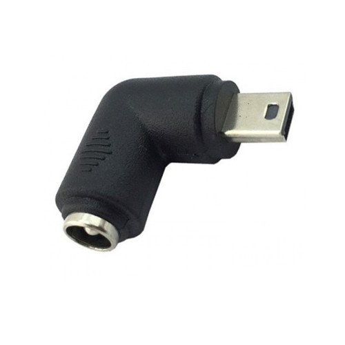 DC Barrel Jack Mini USB Erkek Konnektör Adaptörü 5.5mm / 2.1mm