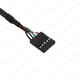USB 2.0 Dişi Dupont 5 Pin Dişi Veri Anakart Adaptör Kablosu,Kasa İçi Kablolar,