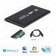 2.5 SATA USB 3.0 Alüminyum Harici Notebook HDD Kutusu,HDD Disk Kutuları,