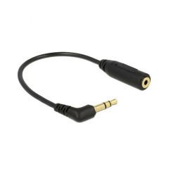 90 Derece 2.5mm Erkek to 3.5mm Dişi Stereo Ses Jakı Adaptör Kablosu
