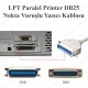 LPT Paralel Printer DB25 Nokta Vuruşlu Yazıcı Kablosu,Yazıcı Kabloları,