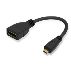 Micro HDMI Erkek HDMI Dişi Tablet Kamera Dönüştürücü Kablo Mikro HDMI to HDMI