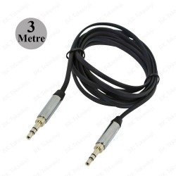 3.5mm Erkek-Erkek Stereo Aux Ses Kablosu 3 Metre 3.5mm Erkek-Erkek Stereo Aux Ses Kablosu 3 Metre