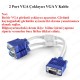 Yüksek Kalite VGA Çoklayıcı Monitör Kablosu 1 Giriş 2 Çıkış,Çevirici ve Çoklayıcılar,