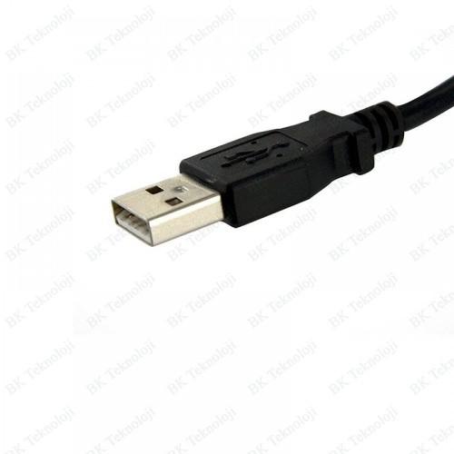 Panel Tipi Vidalı USB 2.0 Uzatma Kablosu-30cm,Panel Montaj Kabloları,