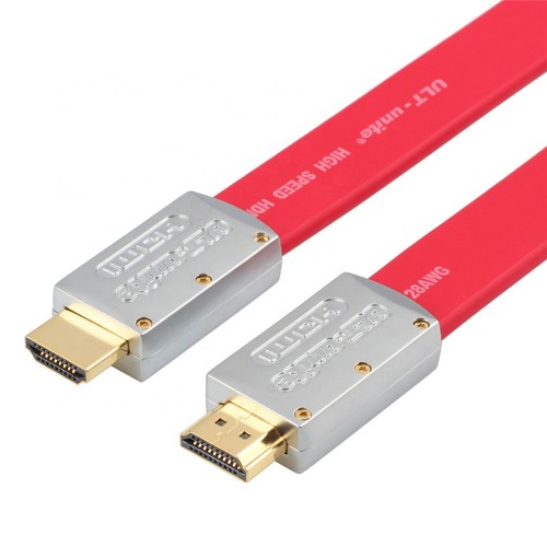 Yüksek Hızlı Ult-Unite HDMI 2.0 4K Flat ​​Kablo-5 Metre,Görüntü Kabloları,