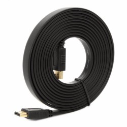 Yüksek Kalite Full HD 1080p Flat-Yassı HDMI Kablo 5 Metre