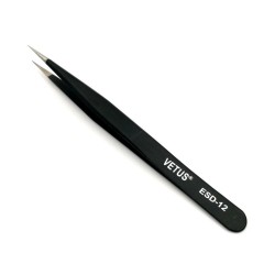 VETUS ESD-12 Anti Statik Paslanmaz Çelik Hassas Cımbız