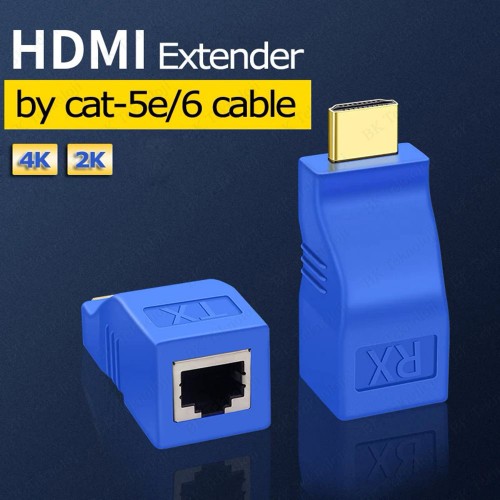 HDMI Extender 30 Metre 4K-3D Cat5e/Cat6 HDMI Uzatıcı