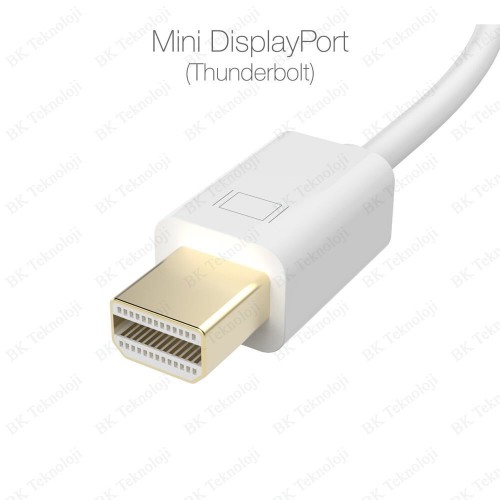 4Kx2K Mini DisplayPort (Thunderbolt) to HDMI Dönüştürücü Kablo,Çevirici ve Çoklayıcılar,
