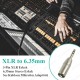3-Pin XLR Erkek to 6.35mm Stereo Erkek Ses Kablosu Mikrofon Adaptörü,Ses Kabloları,