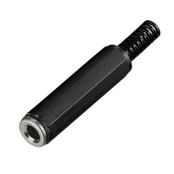 6.35mm 1/4 "Stereo TRS Dişi Soket Lehim Tipi Jack Konnektör