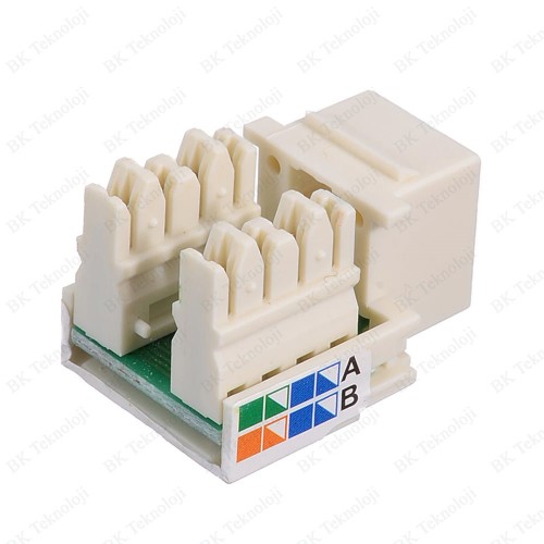 RJ45 CAT5e Keystone Jack Modül