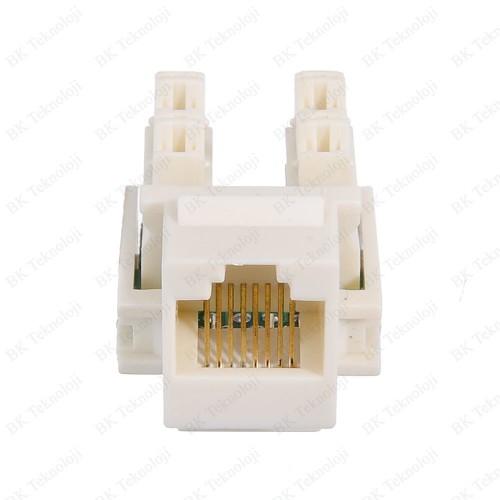 RJ45 CAT5e Keystone Jack Modül