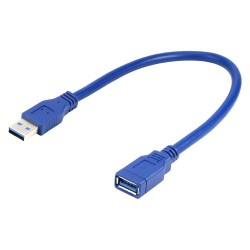 USB 3.0 Erkek / Dişi Uzatma Kablosu Genişletici - 50cm